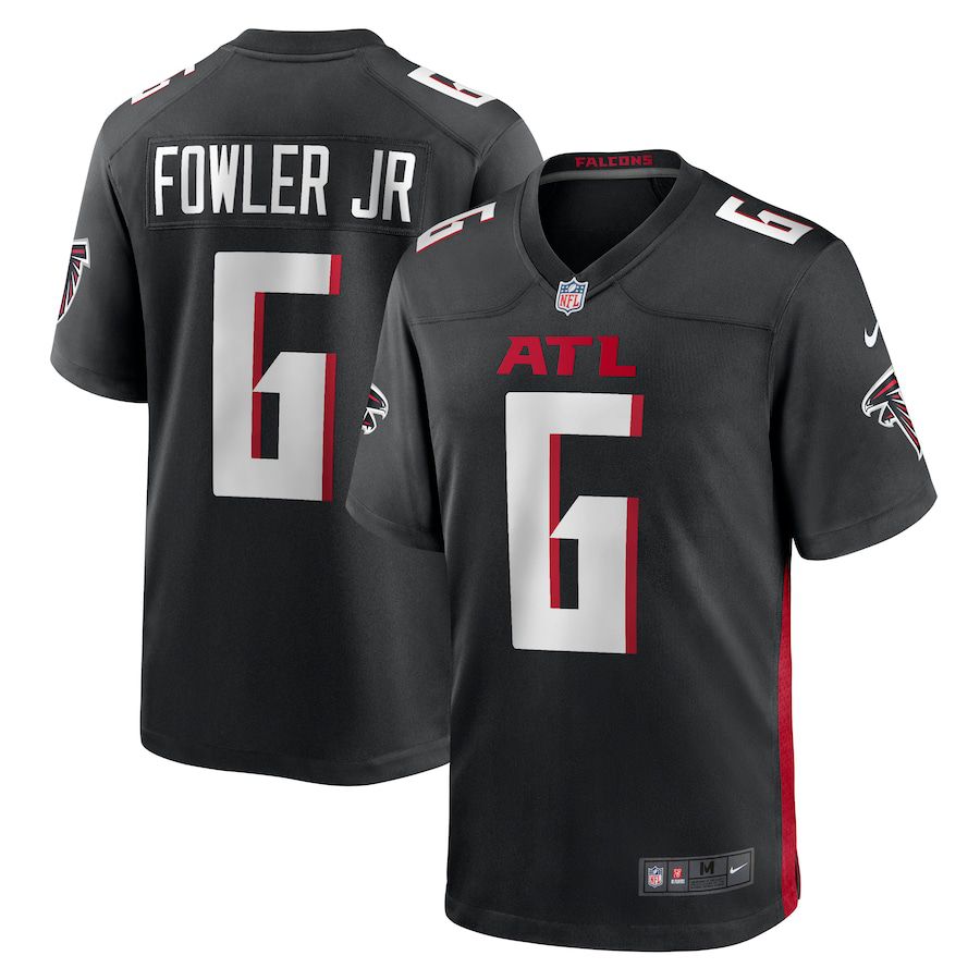 Men Atlanta Falcons #6 Dante Fowler Jr Nike Black Player Game NFL Jersey